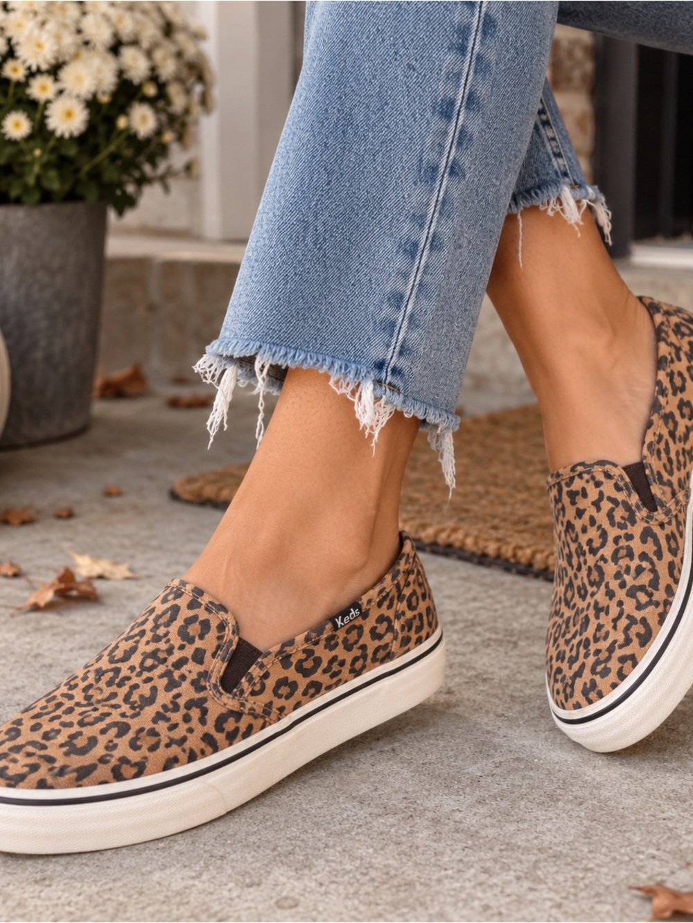Women’s Keds Leopard print